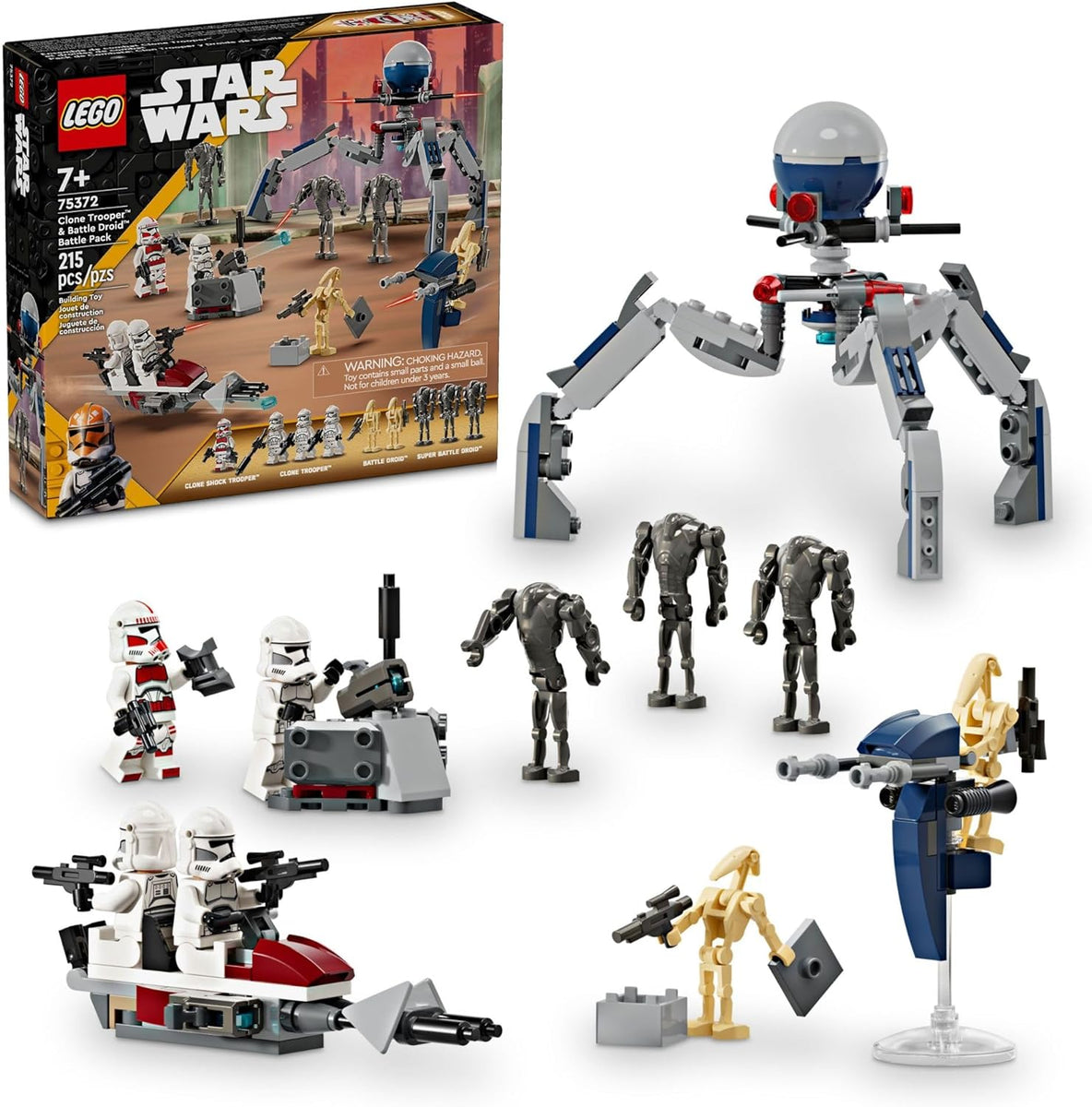 MOC] LEGO Star Wars AT-RT Walker and Speeder - Alternate Build of 75372  Clone Trooper & Droid Battle Pack - LEGO Star Wars - Eurobricks Forums
