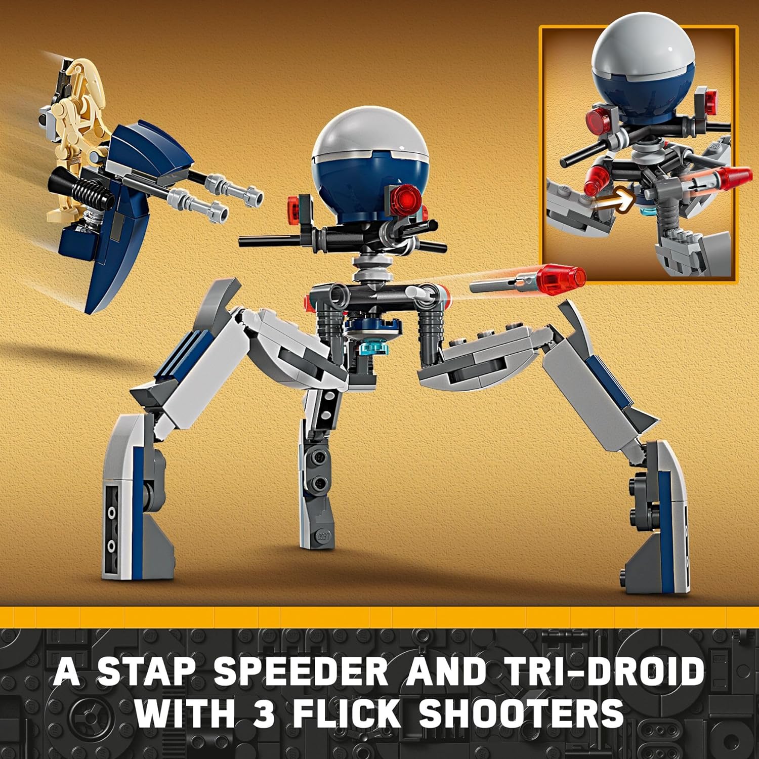 LEGO Clone Trooper & Battle Droid Battle Pack Set 75372 Packaging