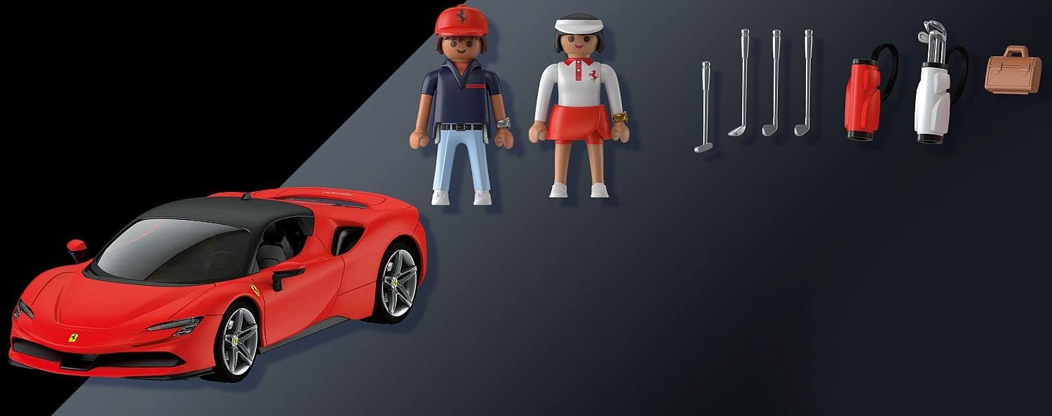 Playmobil 71020 Ferrari SF90 Stradale - avec Deux Personnages et Un  véhicule comportant & 70578 James Bond Aston Martin DB5 – Edition  Goldfinger 